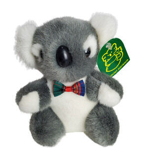 Marony Australia Gray Fluffy Mini Koala Plush Stuffed Animal 6"